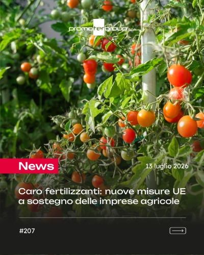 CARO FERTILIZZANTI: NUOVE MISURE UE A SOSTEGNO DELLE IMPRESE AGRICOLE