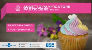 RIAPERTURA BANDO PER CORSO GRATUITO PER ADDETTO PANIFICATORE PASTICCIERE