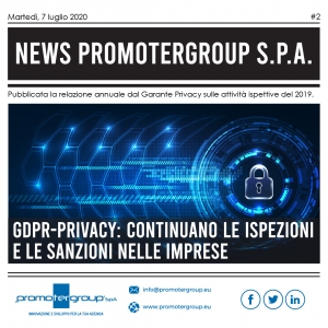 GDPR – PRIVACY: CONTINUANO LE ISPEZIONI E SANZIONI ALLE IMPRESE