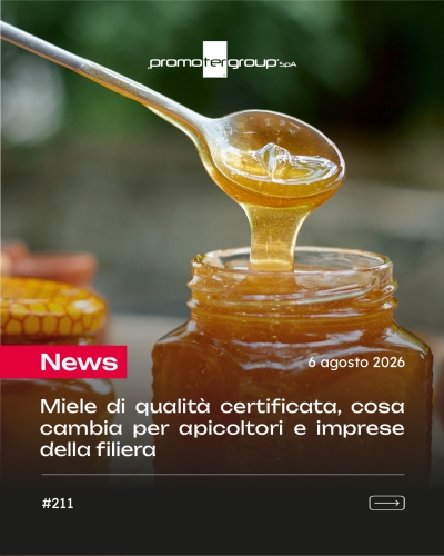 MIELE DI QUALITÀ CERTIFICATA, COSA CAMBIA PER APICOLTORI E IMPRESE DELLA FILIERA