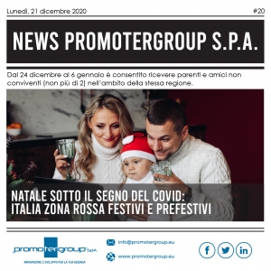 NATALE SOTTO IL SEGNO DEL COVID: ITALIA ZONA ROSSA FESTIVI E PREFESTIVI