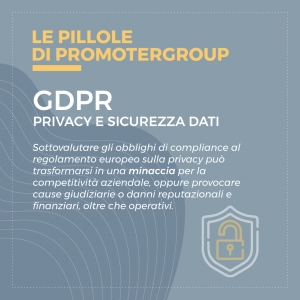 LE PILLOLE DI PROMOTERGROUP: SANZIONI GDPR E IMPRESE